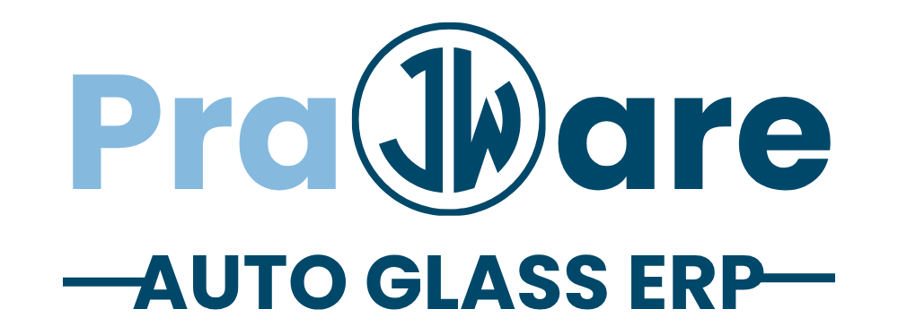 Prajware Auto Glass ERP logo